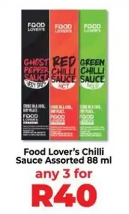 Food Lover's Market Food Lover's Chilli Sauce Assorted offer