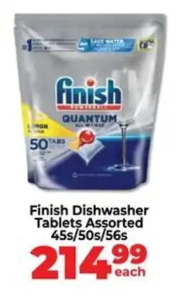 Food Lover's Market Finish Dishwasher Tablets Assorted offer
