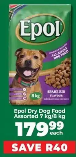 Food Lover's Market Epol Dry Dog Food Assorted offer