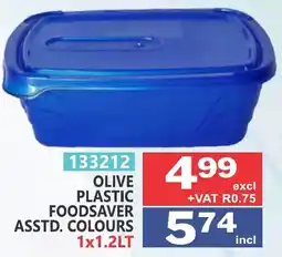 Arrow Cash And Carry Olive Plastic FoodSaver offer