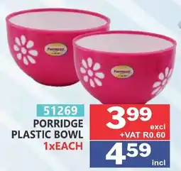 Arrow Cash And Carry Fermosa Porridge Plastic Bowl offer