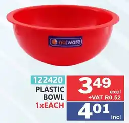 Arrow Cash And Carry nuware PLASTIC BOWL offer