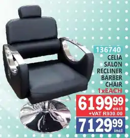 Arrow Cash And Carry CELIA SALON RECLINER BARBER CHAIR offer