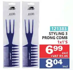 Arrow Cash And Carry HEAT STYLING 3 PRONG COMB offer
