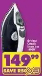 Shoprite Ottimo - ceramic steam iron 1600w offer