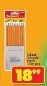 Shoprite Yellow hb pencils offer