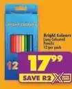 Shoprite Long coloured pencils offer