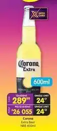 Shoprite Corona - extra beer nrb 600ml offer