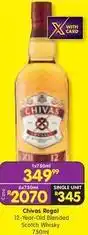 Shoprite Chivas regal - 12-year-old blended scotch whisky 750ml offer