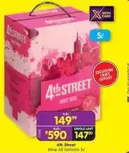 Shoprite 4th street - wine all variants 5c offer