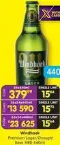 Shoprite Windhoek - premium lager/draught beer nrb 440ml offer
