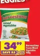 Shoprite Harvestime - frozen mixed vegetables offer