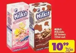 Shoprite Milkshake offer
