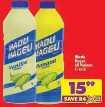 Shoprite Mageu - all variants offer