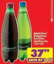Shoprite Sparkling juice offer