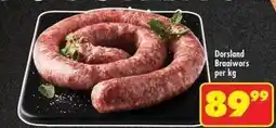 Shoprite Braaiwors offer