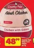 Shoprite County fair - fresh chicken offer