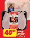 Shoprite County fair - fresh chicken breasts per kg offer