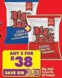 Shoprite Big jack - frozen pie offer