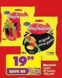 Shoprite Original wine gums offer