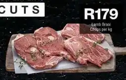 Checkers Lamb Braai Chops per kg offer