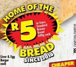 Shoprite Standard Brown Bread offer