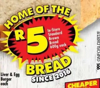 Shoprite Standard Brown Bread offer