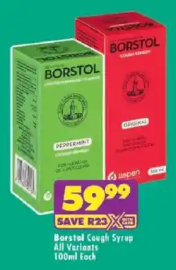 Shoprite Borstol Cough Syrup offer