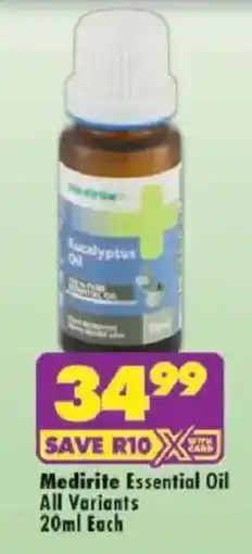 Shoprite Medirite Essential Oil offer