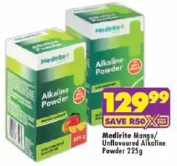 Shoprite Medirite Alkaline Powder offer