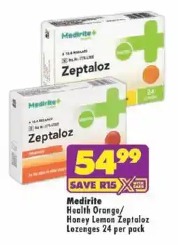 Shoprite Medirite Health Zeptaloz offer