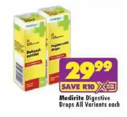 Shoprite Medirite Digestive Drops offer