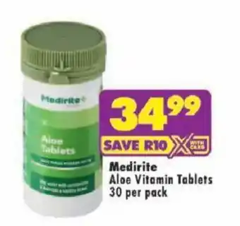 Medirite Aloe Vitamin Tablets
