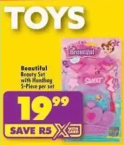 Shoprite Beautiful Beauty Set with Handbag offer