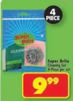 Shoprite Super Brite Cleaning Set offer