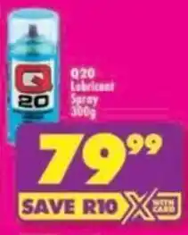 Shoprite Q20 Lubricant Spray offer