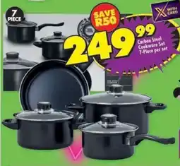 Shoprite Carbon Steel Cookware Set offer