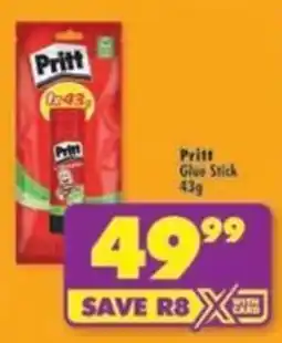 Shoprite Pritt Glue Stick offer