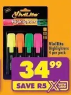 Shoprite Vivilite Highlighters offer