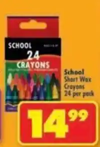 Shoprite School Crayons offer