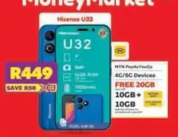 Shoprite Hisense U32 offer