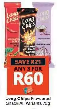 Checkers Long Chips offer