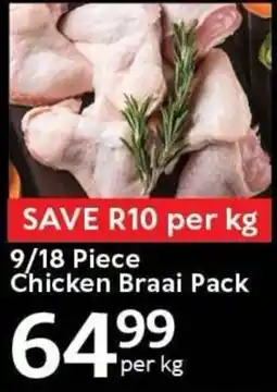 Oxford Freshmarket Chicken Braai Pack offer
