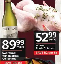 Oxford Freshmarket Swartland Whole Fresh Chicken offer