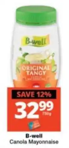 Checkers B-well Canola Mayonnaise offer