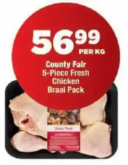 OK MiniMark County Fair 5-Piece Fresh Chicken Braai Pack offer