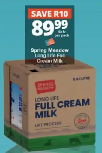 Spring Meadow Long Life Full Cream Milk