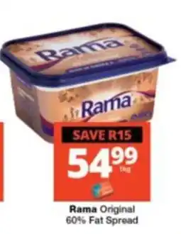 Checkers Rama Original 60% Fat Spread offer