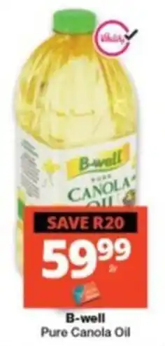B-well Pure Canola Oil