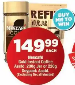 OK MiniMark Nescafé Gold Instant Coffee offer